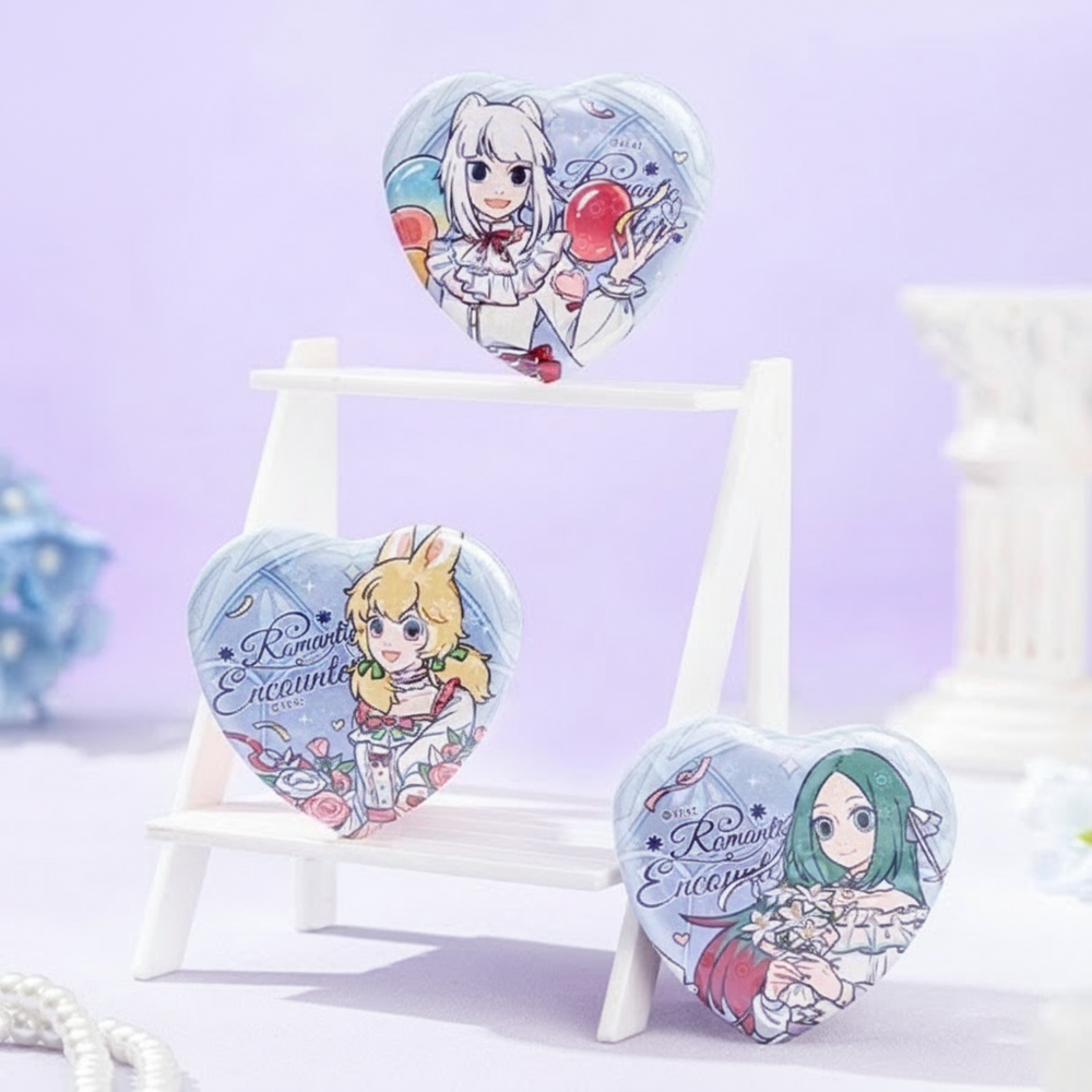 Non Human - Courtesy Series Heart Shaped Badge Blind Box