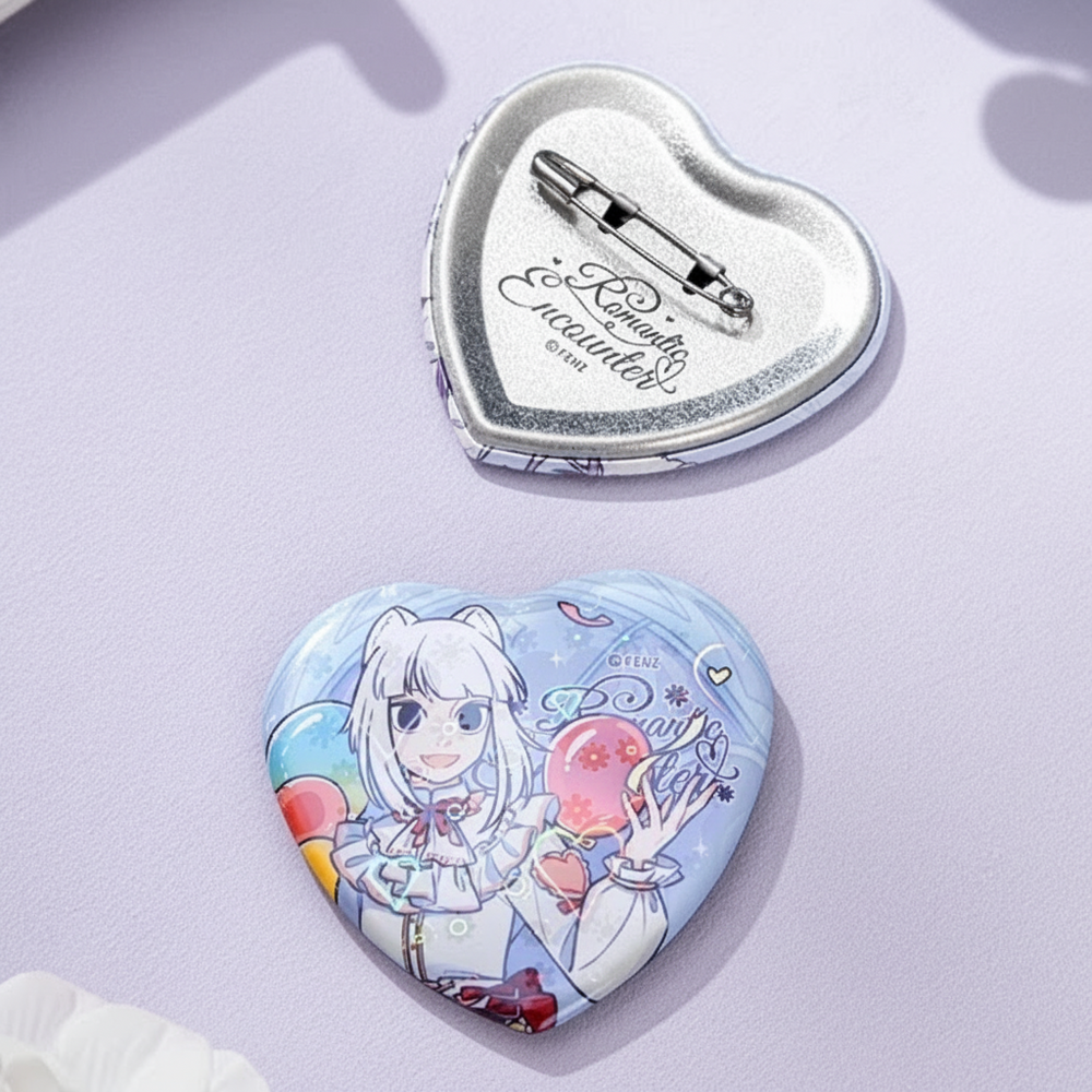 Non Human - Courtesy Series Heart Shaped Badge Blind Box