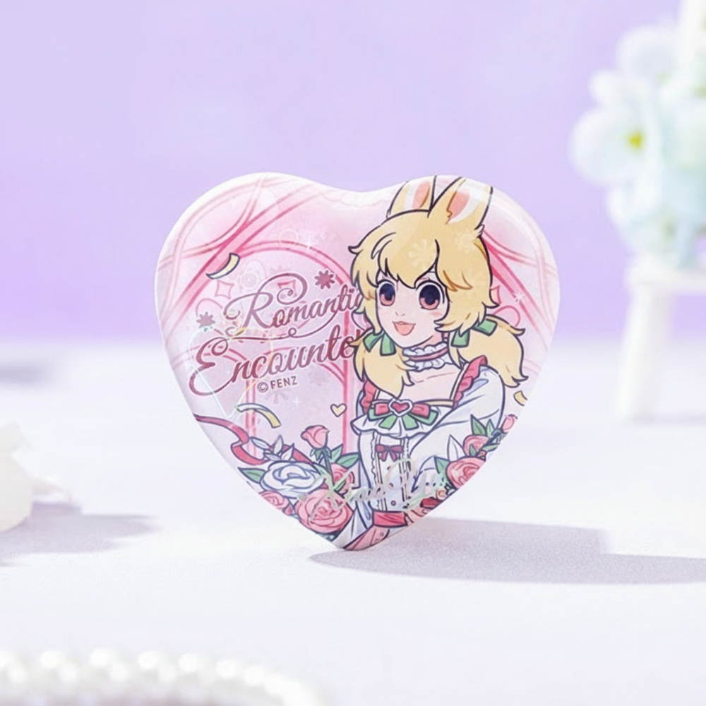 Non Human - Courtesy Series Heart Shaped Badge Blind Box