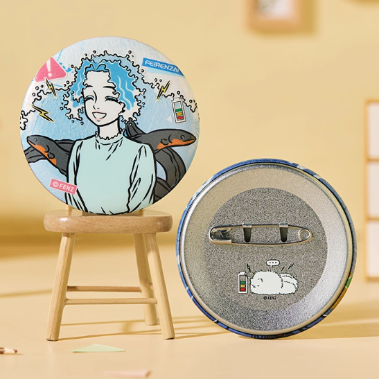 Non Human - Electrostatic Series Badge Blind Box