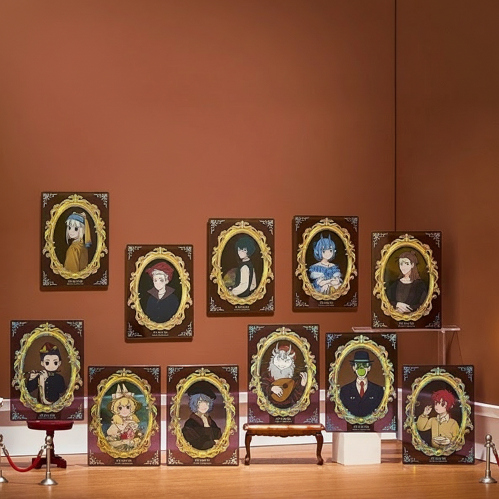 Non Human - Famous Painting Series Acrylic Transparent Card Blind Box