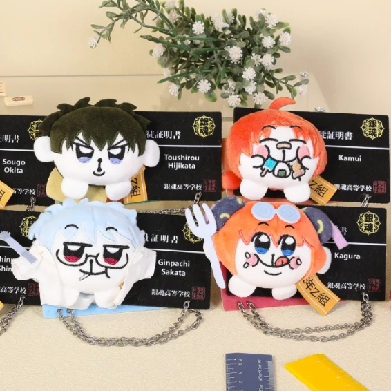 Gintama - Ginpachi Sakata Kimi Egg Limited Edition Plush Badge Blind Box