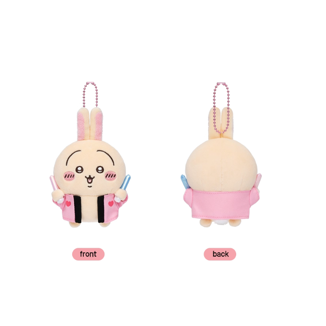 Chiikawa - Usagi Folding Fans  Glow Stick Pendants