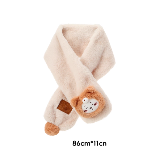 Chiikawa - Fluffy Little Bear Scarf