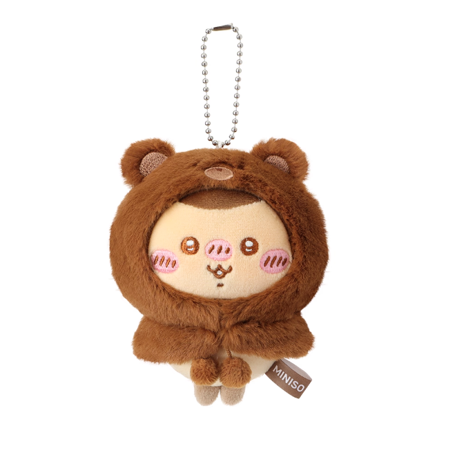 Chiikawa - Furry Little Bear Pendant
