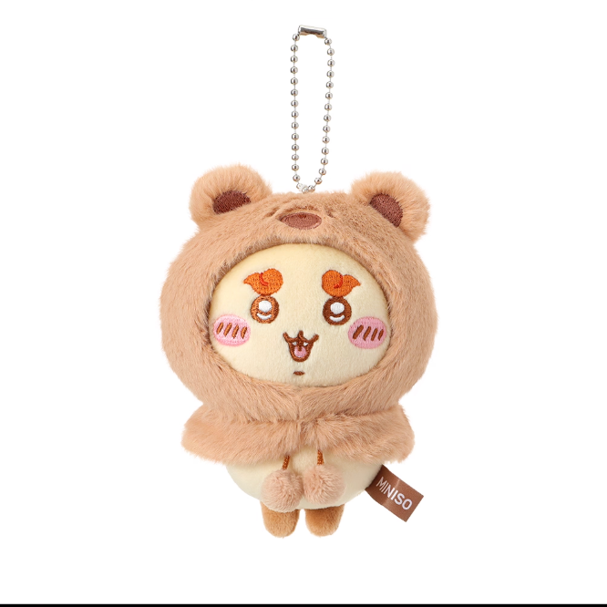 Chiikawa - Furry Little Bear Pendant