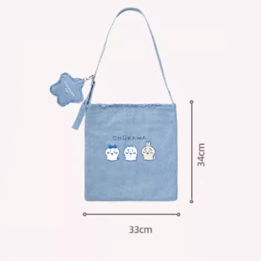 【Pre-Order】Chiikawa - Denim Tote Bag