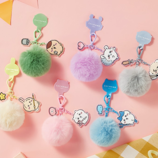 Chiikawa - Plush Keychain Pendant
