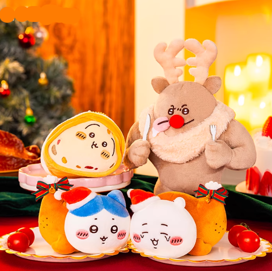 Chiikawa - Christmas Series Plush Pendants