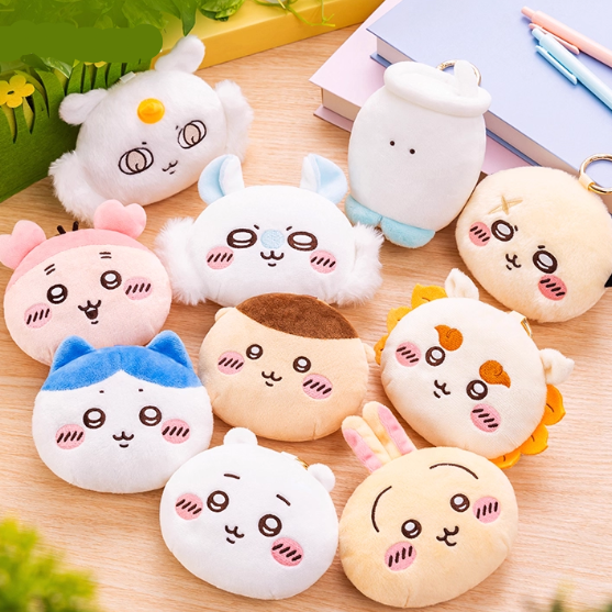 Chiikawa - Smiling Face Plush Pendant Shopping Bag