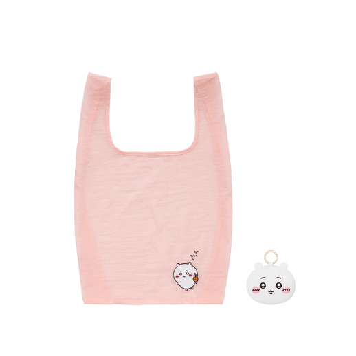 Chiikawa - Smiling Face Plush Pendant Shopping Bag