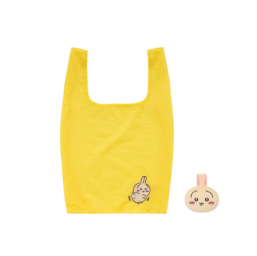 Chiikawa - Smiling Face Plush Pendant Shopping Bag