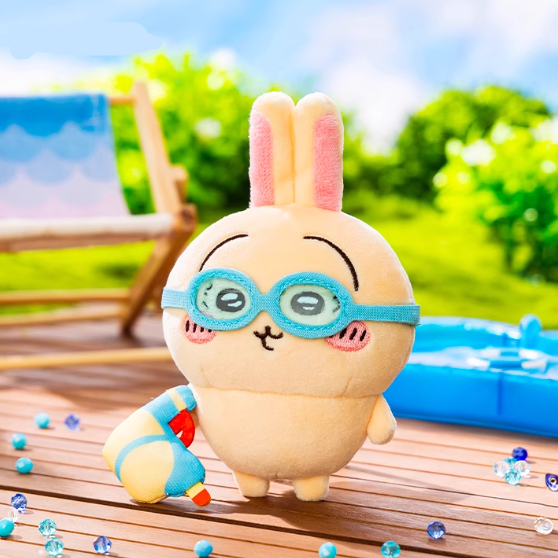 Chiikawa - Swimming Goggles Usagi Plush Pendant