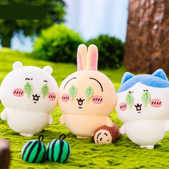 Chiikawa - Watermelon Beating Series Plush Pendants