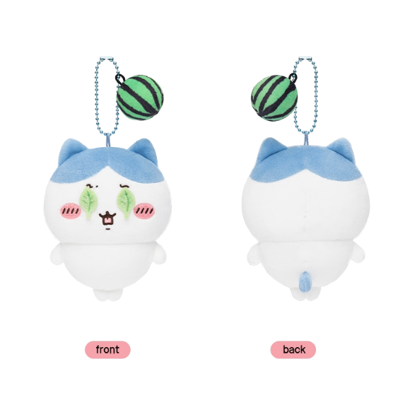Chiikawa - Watermelon Beating Series Plush Pendants
