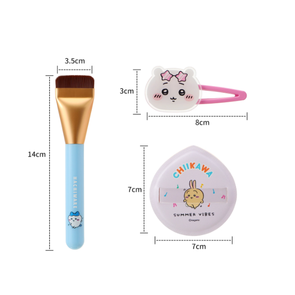 Chiikawa - Cotton Candy Powder Puff Set