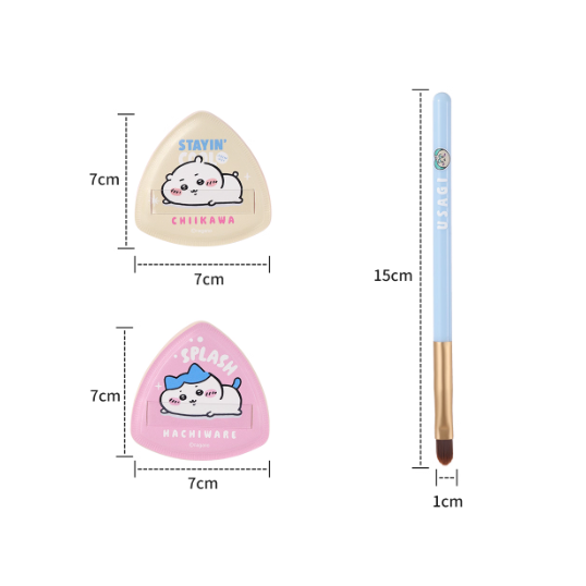 Chiikawa - Cotton Candy Powder Puff Set