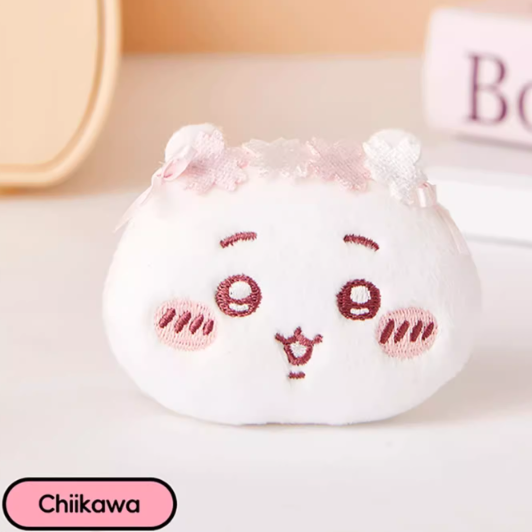 Chiikawa - Cherry Blossom Season Plush Badge