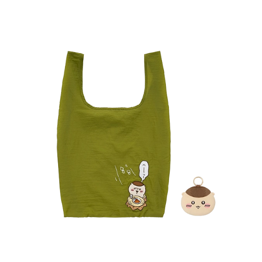 Chiikawa - Smiling Face Plush Pendant Shopping Bag