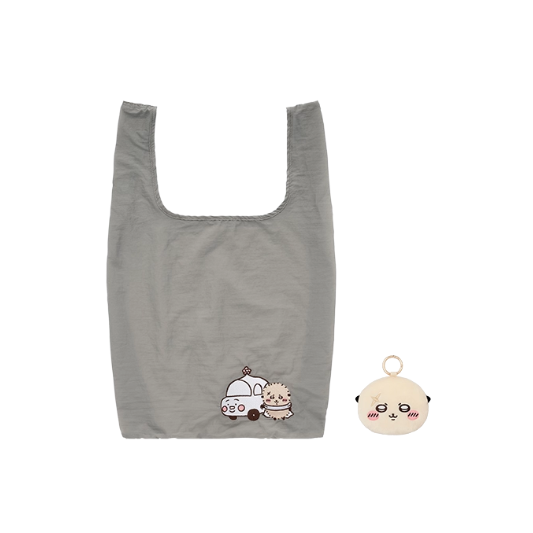 Chiikawa - Smiling Face Plush Pendant Shopping Bag