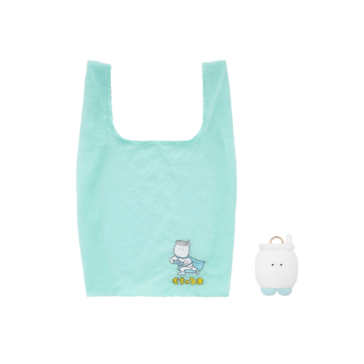 Chiikawa - Smiling Face Plush Pendant Shopping Bag