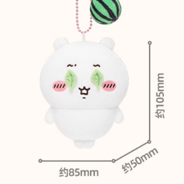 Chiikawa - Watermelon Beating Series Plush Pendants