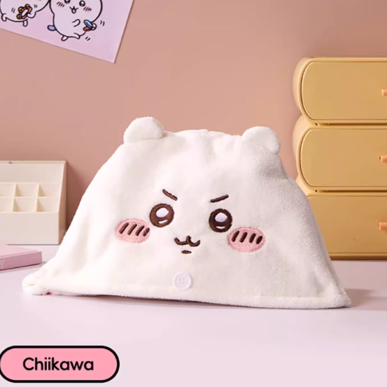 Chiikawa - Thickened Dry Hair Cap