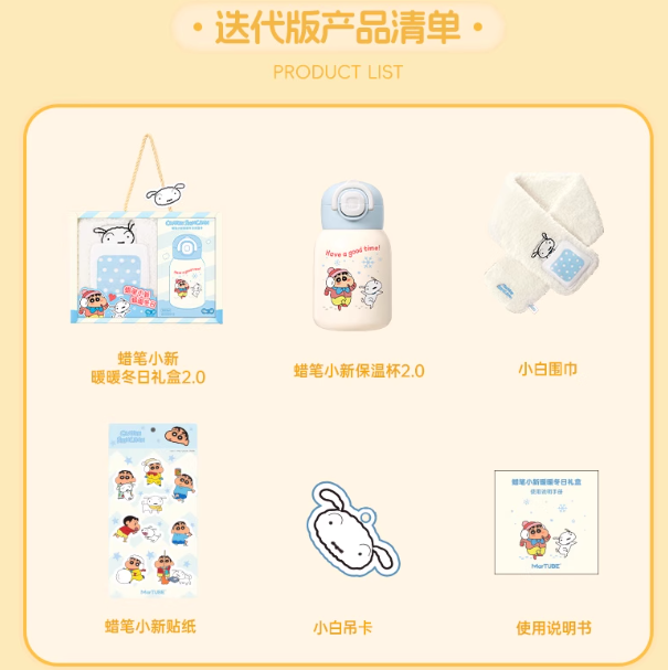 Crayon Shin Chan - Warm And Cozy Birthday Gift Box