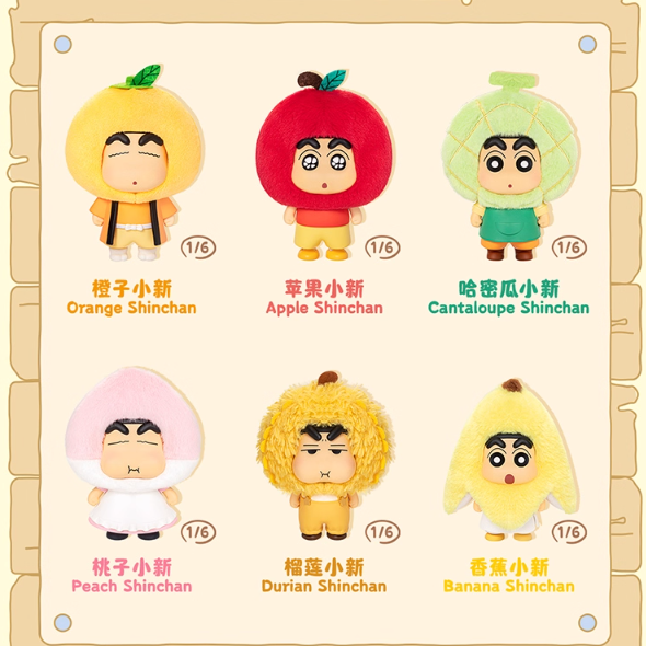 Crayon Shin Chan - Fruit House Series Blind Box