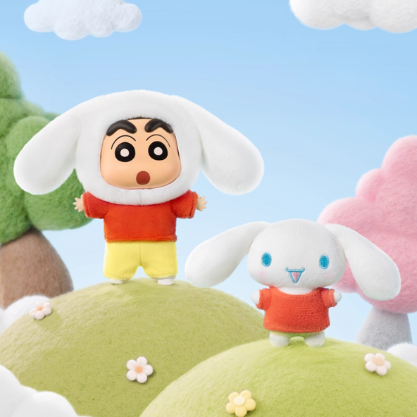 Crayon Shin Chan - Cinnamoroll Collaboration Series Blind Box