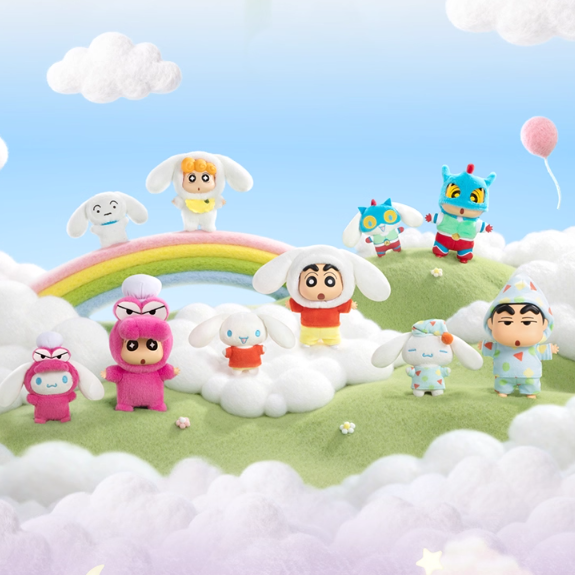 Crayon Shin Chan - Cinnamoroll Collaboration Series Blind Box