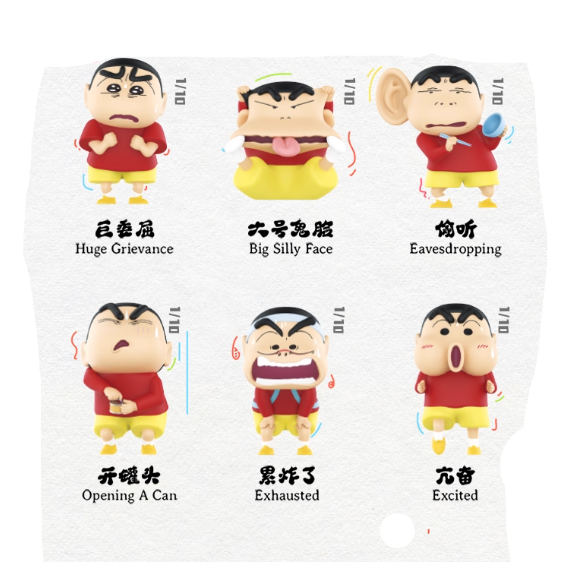 Crayon Shin Chan - Strange And Odd Emoji Blind Box