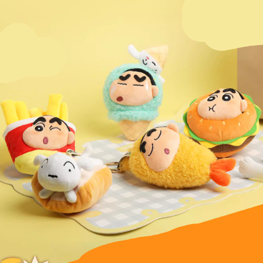 Crayon Shin Chan - All Happy Bucket Series Plush Pendant Blind Box