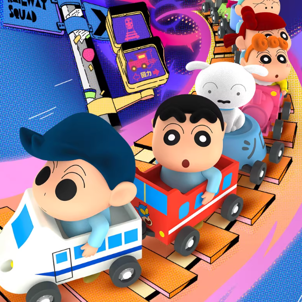 Crayon Shin Chan - Train Team Blind Box