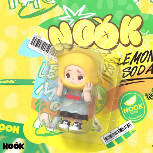 NOOK - Limited Edition Soda Lemon Hanging Card