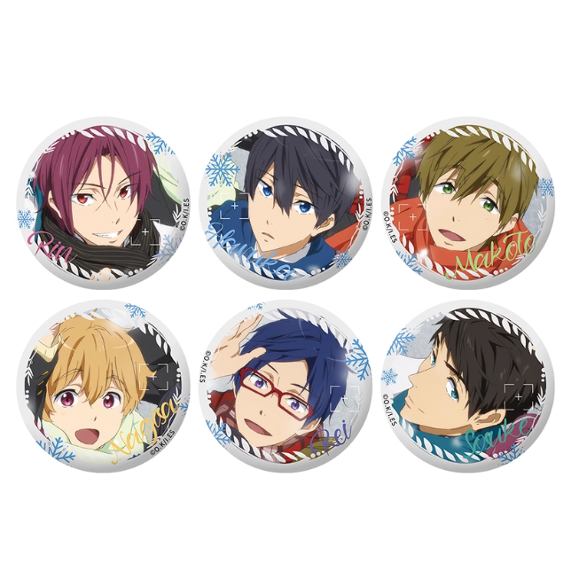 Free - Snow Series Badge Fridge Magnets
