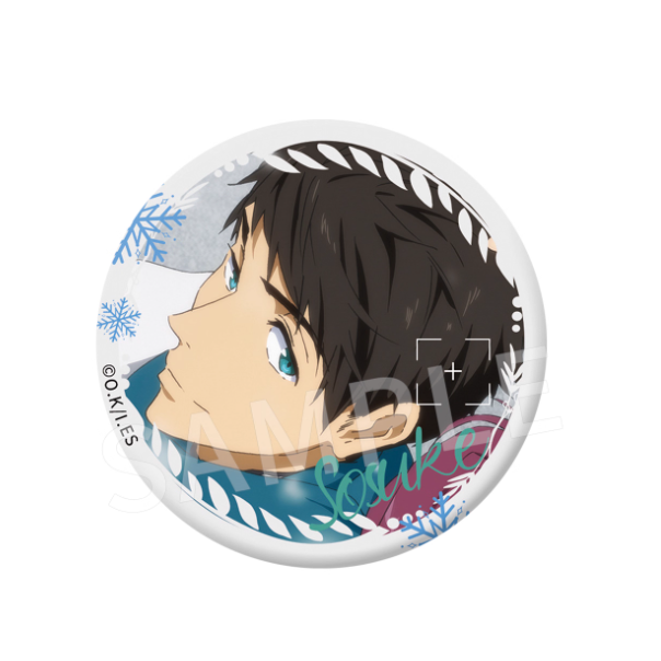 Free - Snow Series Badge Fridge Magnets