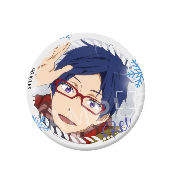 Free - Snow Series Badge Fridge Magnets