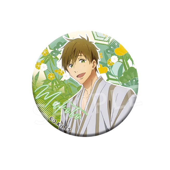 Free - Yukata Series Badge Fridge Magnets