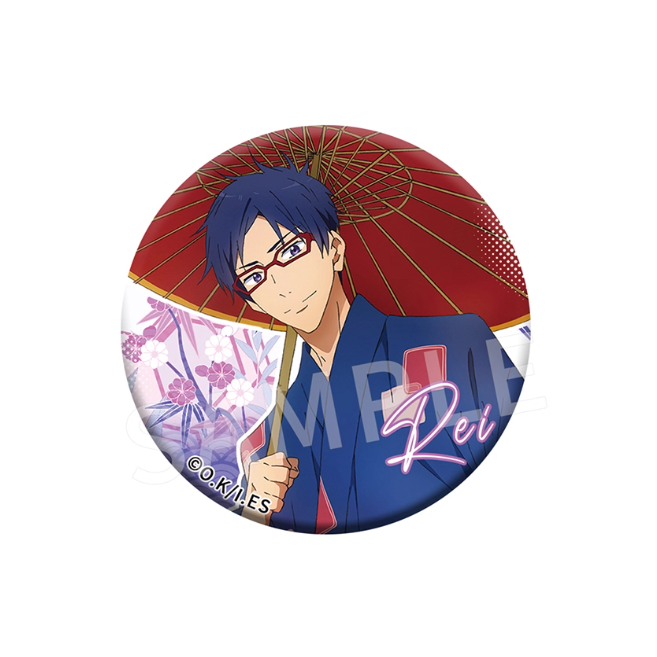 Free - Yukata Series Badge Fridge Magnets
