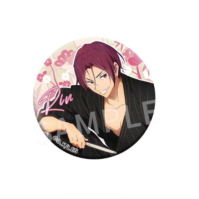 Free - Yukata Series Badge Fridge Magnets
