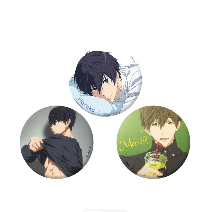 Free - Double Flash Badge Fridge Magnets