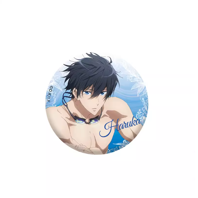 Free - Underwater Nanase Haruka Badge Fridge Magnets