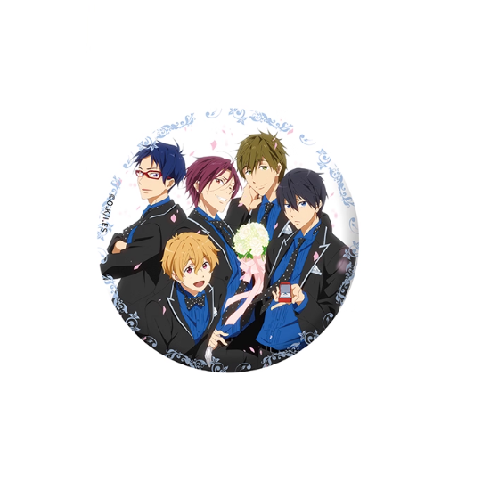 Free - Suit Badge Fridge Magnets