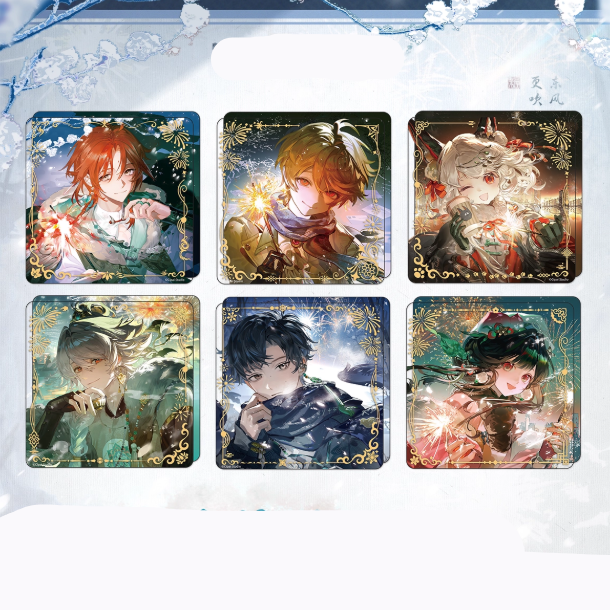 Everything Is New - HuaYanChuZhan Series Acrylic Fridge Magnets