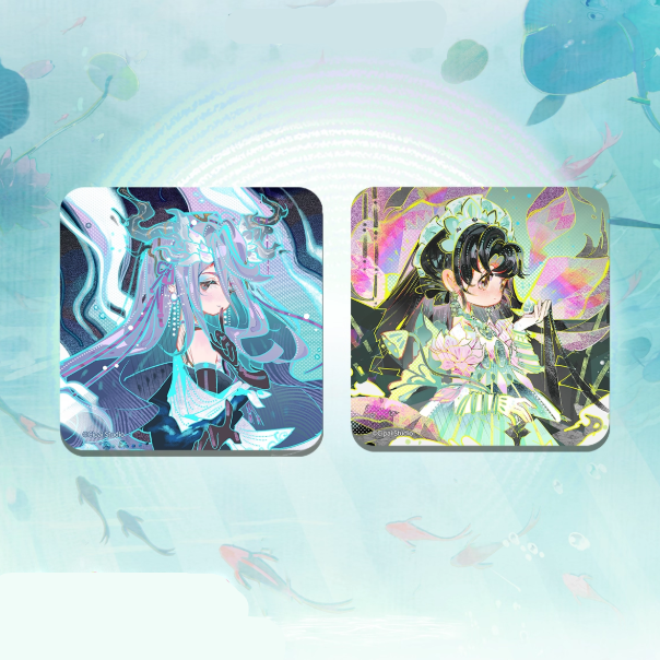 Everything Is New - YouShengJinTu Series Ceramic Coasters