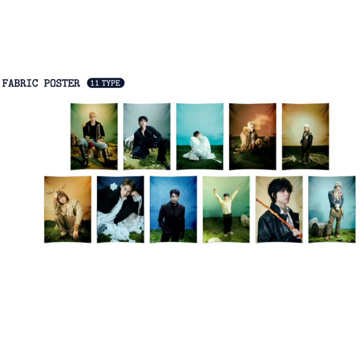HYBE - SEVENTEEN 2026 FABRIC POSTER