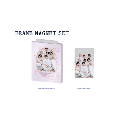 HYBE - TEAM FRAME MAGNET SET