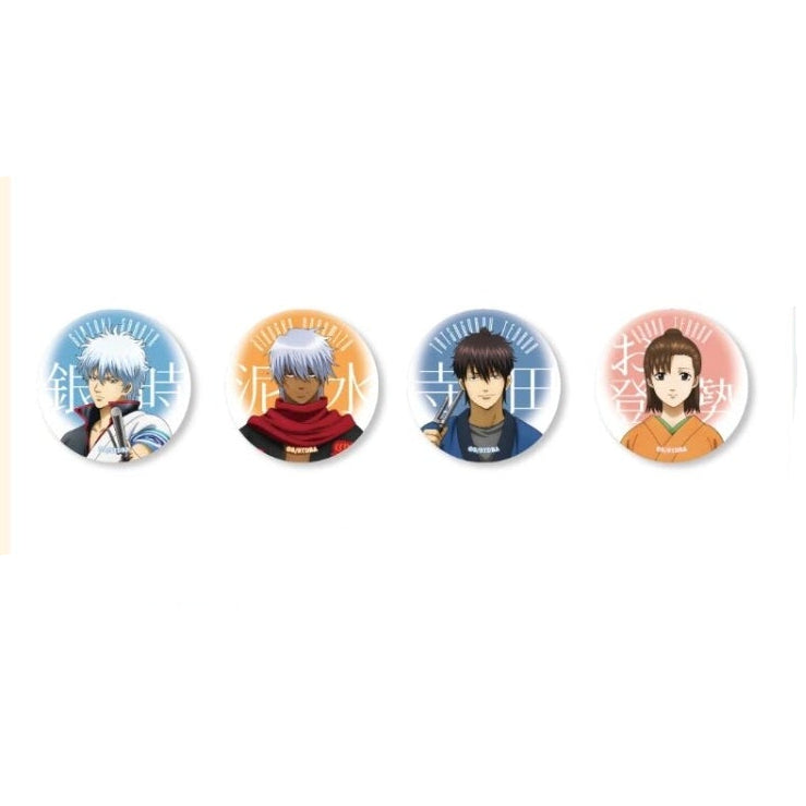 Gintama - Ginpachi Sakata Kabukicho Four Heavenly Kings Badge Blind Box
