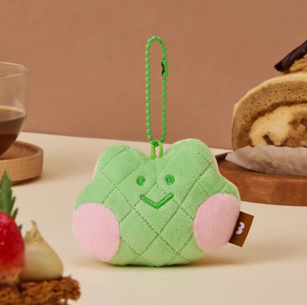 Line Friends - Minini Dessert Cafe Furry Keychain